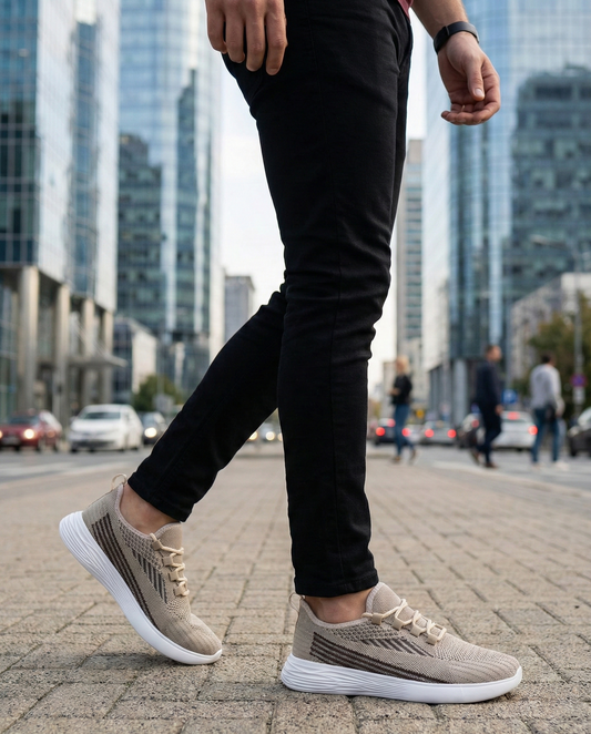 HAFİF ORTOPEDİK TABANLI TRİKO SNEAKER