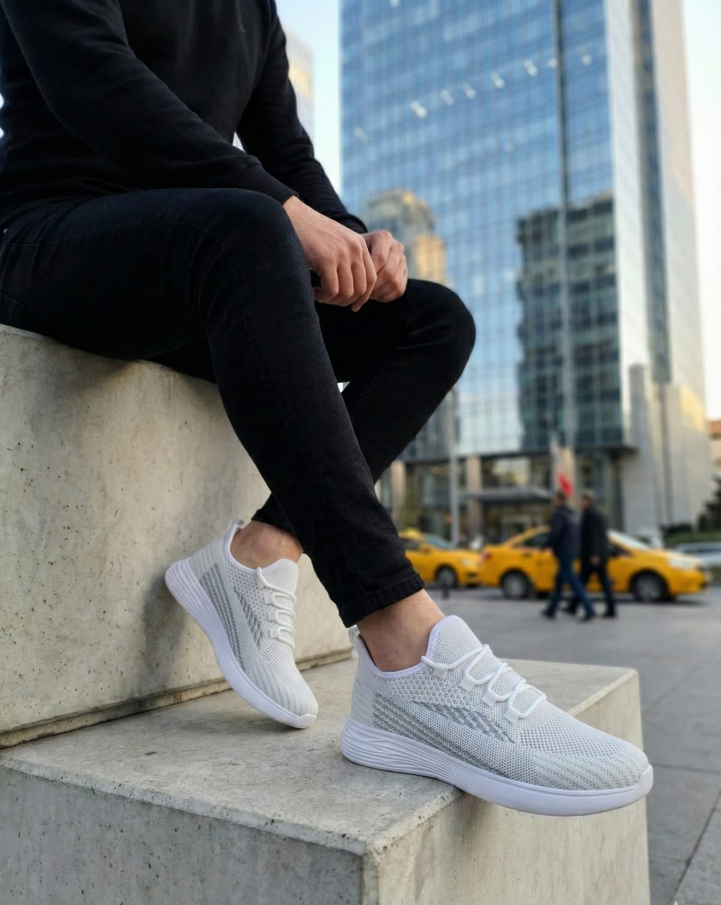 HAFİF ORTOPEDİK TABANLI TRİKO SNEAKER