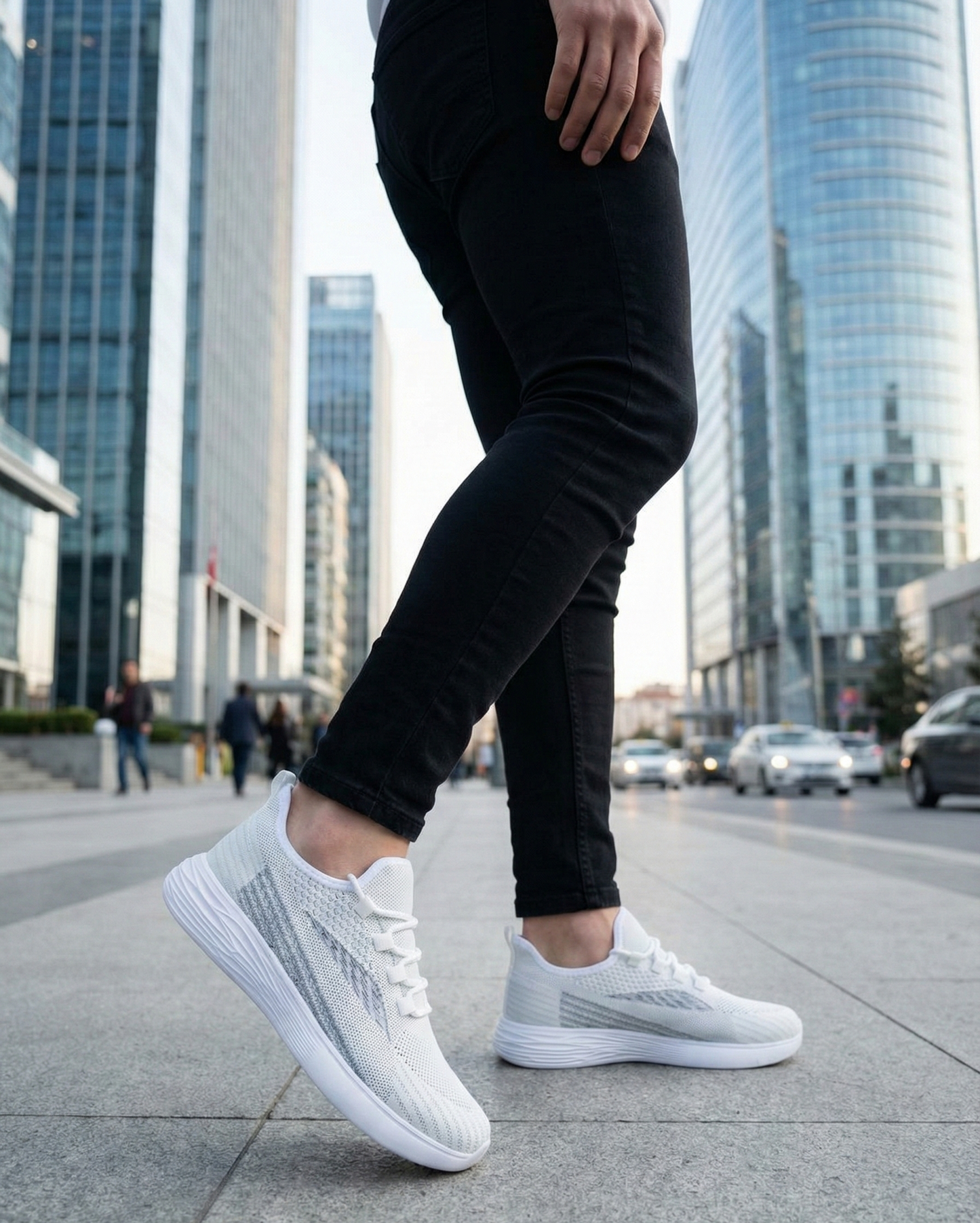 HAFİF ORTOPEDİK TABANLI TRİKO SNEAKER